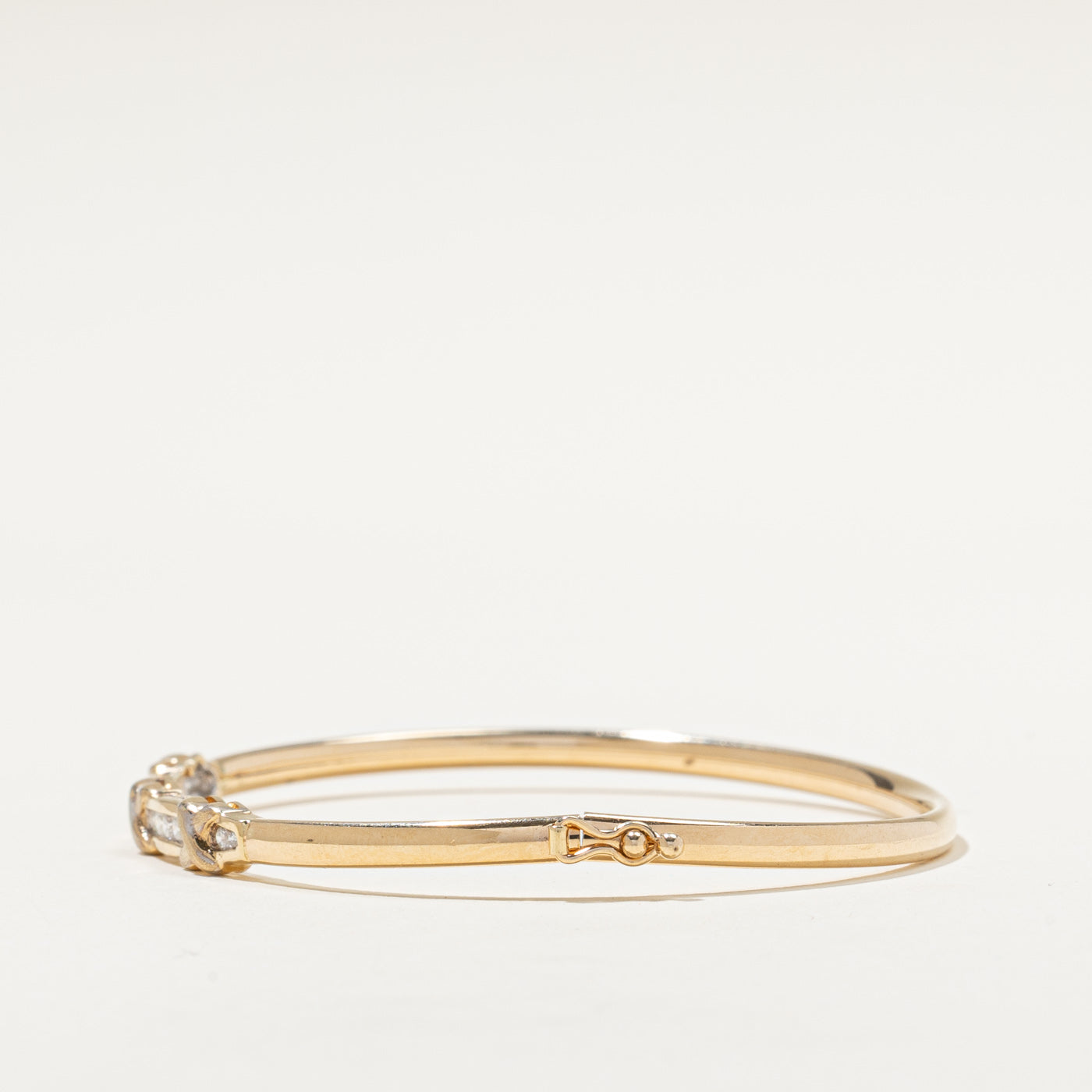 0.35ctw Diamond Bangle Bracelet for Women - 7.5