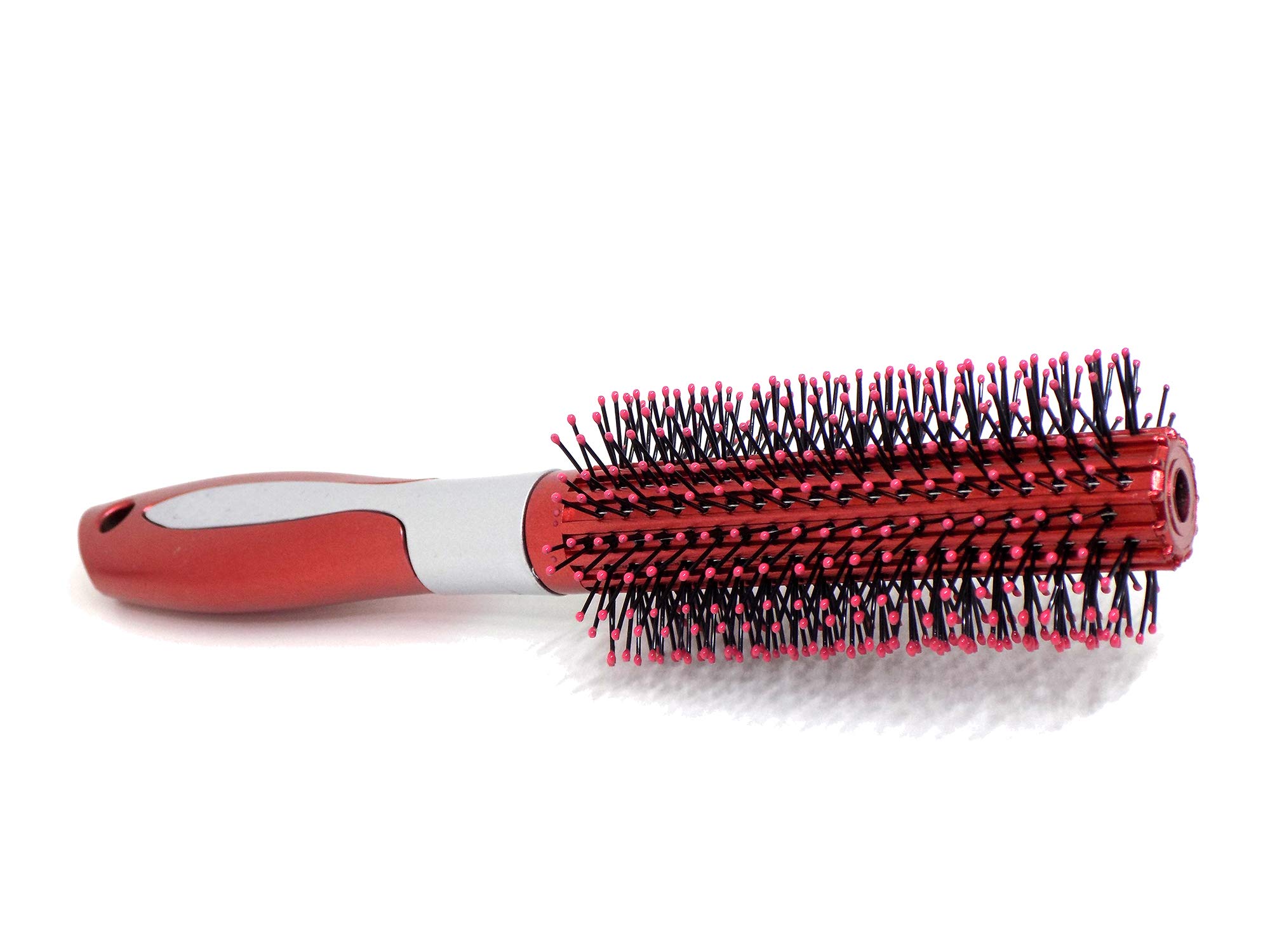 Kabello Professional Hair Dryer with Brush - Salon Quality Styling Tool for Women & Girls (Red, Pack of 1) | Perfect for Home Use, Travel & Professional Salons