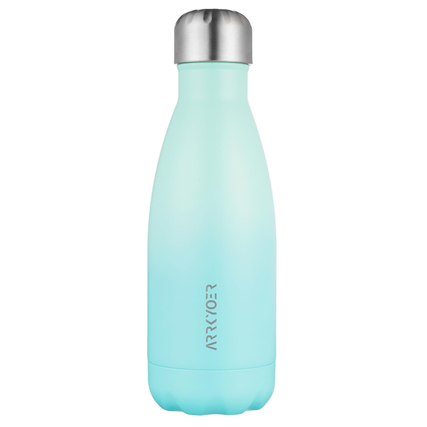 12oz Stainless Steel Insulated Water Bottle - BPA-Free, Leak Proof & Dishwasher Safe Reusable Thermos for Kids, Boys & Girls - Perfect for School, Sports & Outdoor Activities | Mint Green