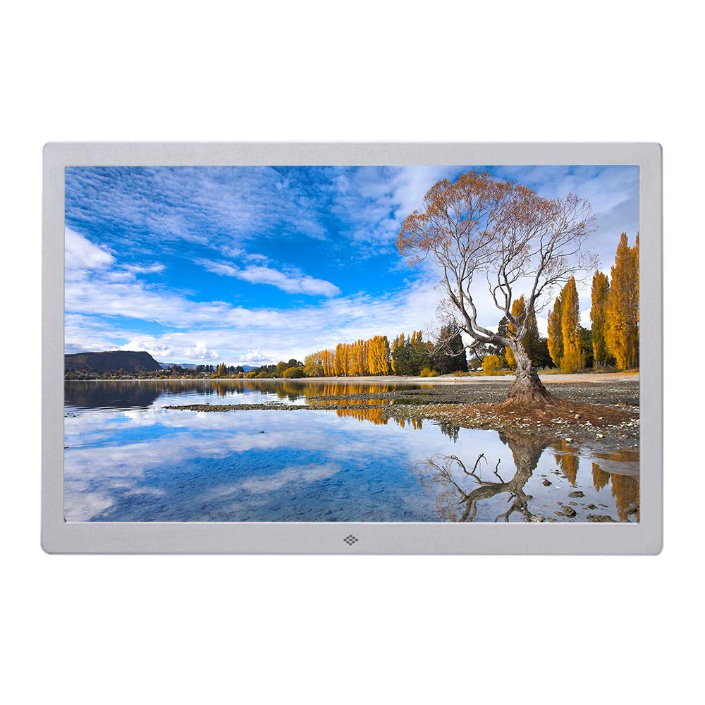 17 Inch Digital Picture Frame - 1440x900P HD LED Display with Calendar & Clock - Electronic Photo Album & Advertising Player for Home, Office & Gifts