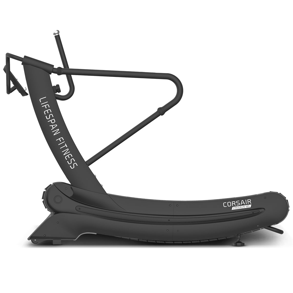 Corsair FreeRun 105 Curved Treadmill - Premium Non-Motorized Running Machine for Home Gym & Cardio Workouts - Perfect for HIIT Training, Endurance Running & Fitness Enthusiasts