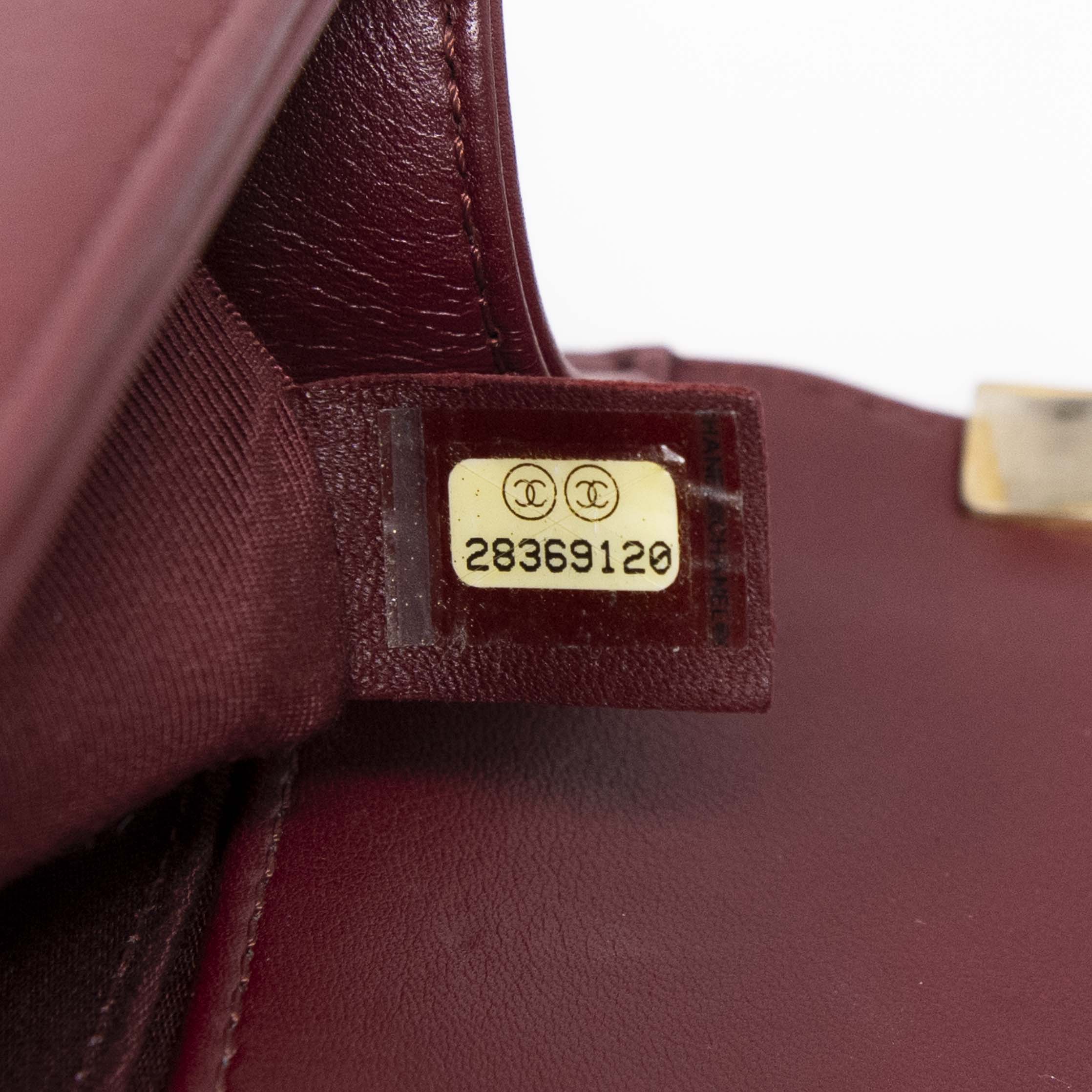 Chanel Burgundy Small Boy Bag - Luxury Leather Crossbody Handbag for Women | Perfect for Parties, Dates & Evening Events
