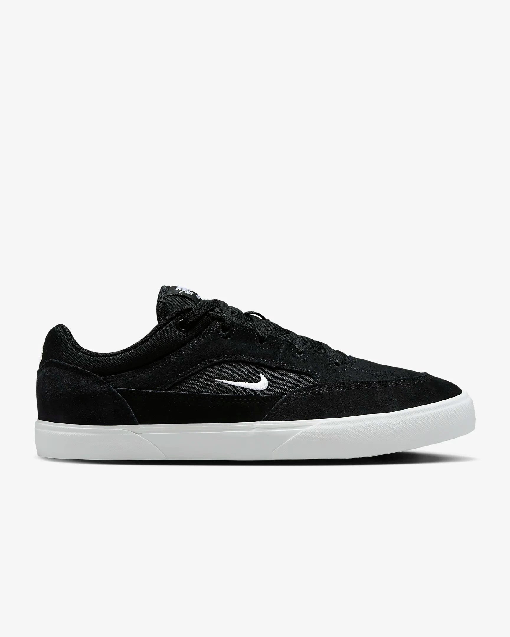 Nike SB Malor Skateboarding Shoes - Black/White - Men's High-Performance Sneakers for Skateboarding, Streetwear & Casual Wear