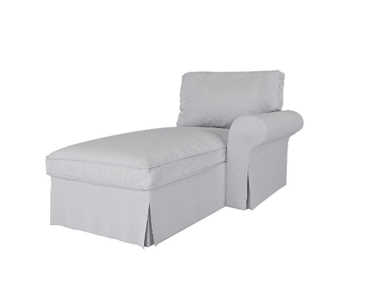 Ektorp Chaise Lounge Cover Right Arm - Durable Sofa Slipcover for Living Room, Home Decor - Perfect for Pets, Kids & Daily Use
