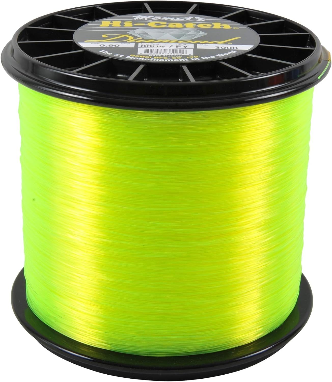 Momoi's Premium Diamond Line - 3000 Yards Spool - 30 lb Test Strength - Ideal for Saltwater Fishing, Trolling, and Offshore Angling