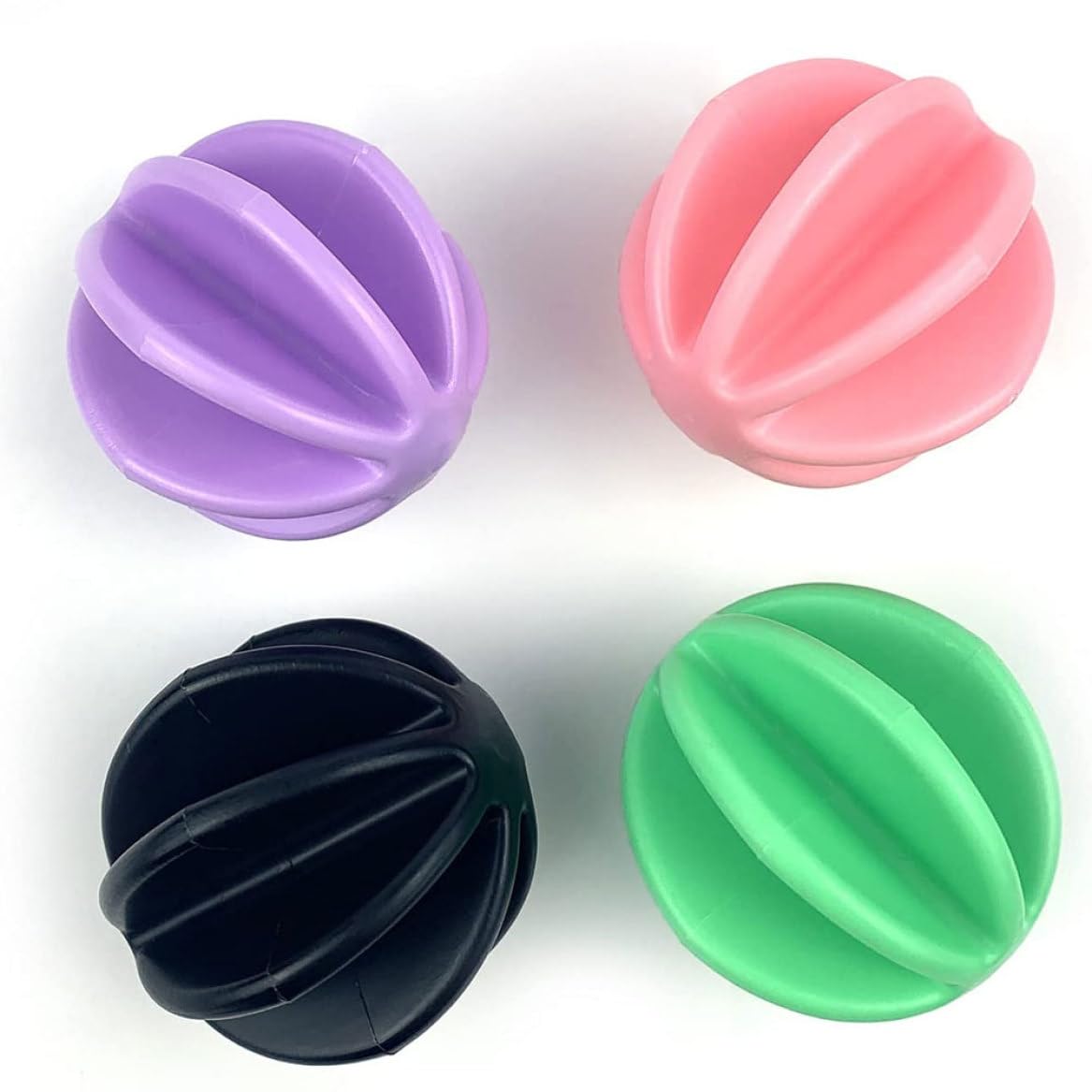 NIDONE Protein Shaker Bottle with Mixing Ball - 6 Pack Leak-Proof Plastic Shaker Cup for Gym, Workout & Post-Workout Protein Drinks