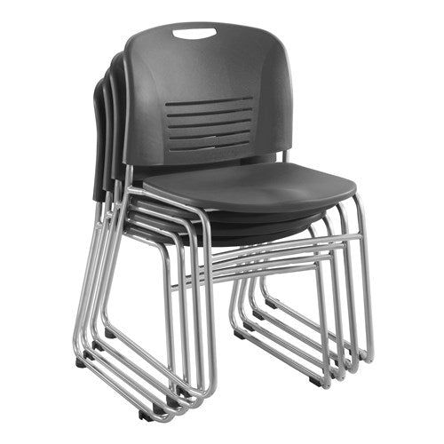 Safco Vy Education Plastic Sled Base Chair - 2 Pack, Stackable School Chairs for Classrooms, Daycares & Libraries - Durable Kids Furniture for Learning Environments