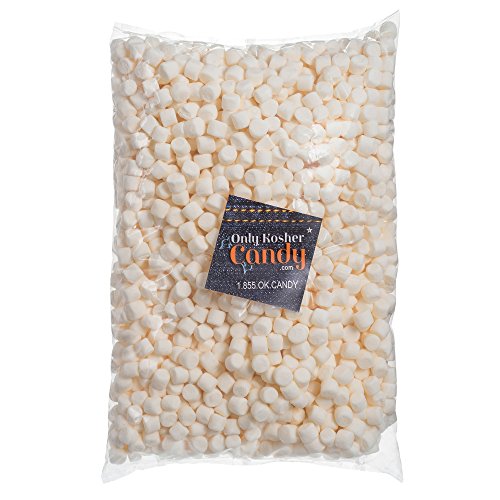 Kosher Bulk Mini Marshmallows 2.2 Lb (1kg) - Fresh & Soft for Baking, Hot Cocoa & Desserts - Perfect for S'mores, Camping & Party Treats