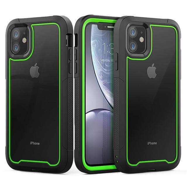 Shockproof Armor iPhone 13 Hybrid Case - Durable Protective Cover for iPhone 13 with Military-Grade Drop Protection | Perfect for Outdoor Activities, Travel & Daily Use