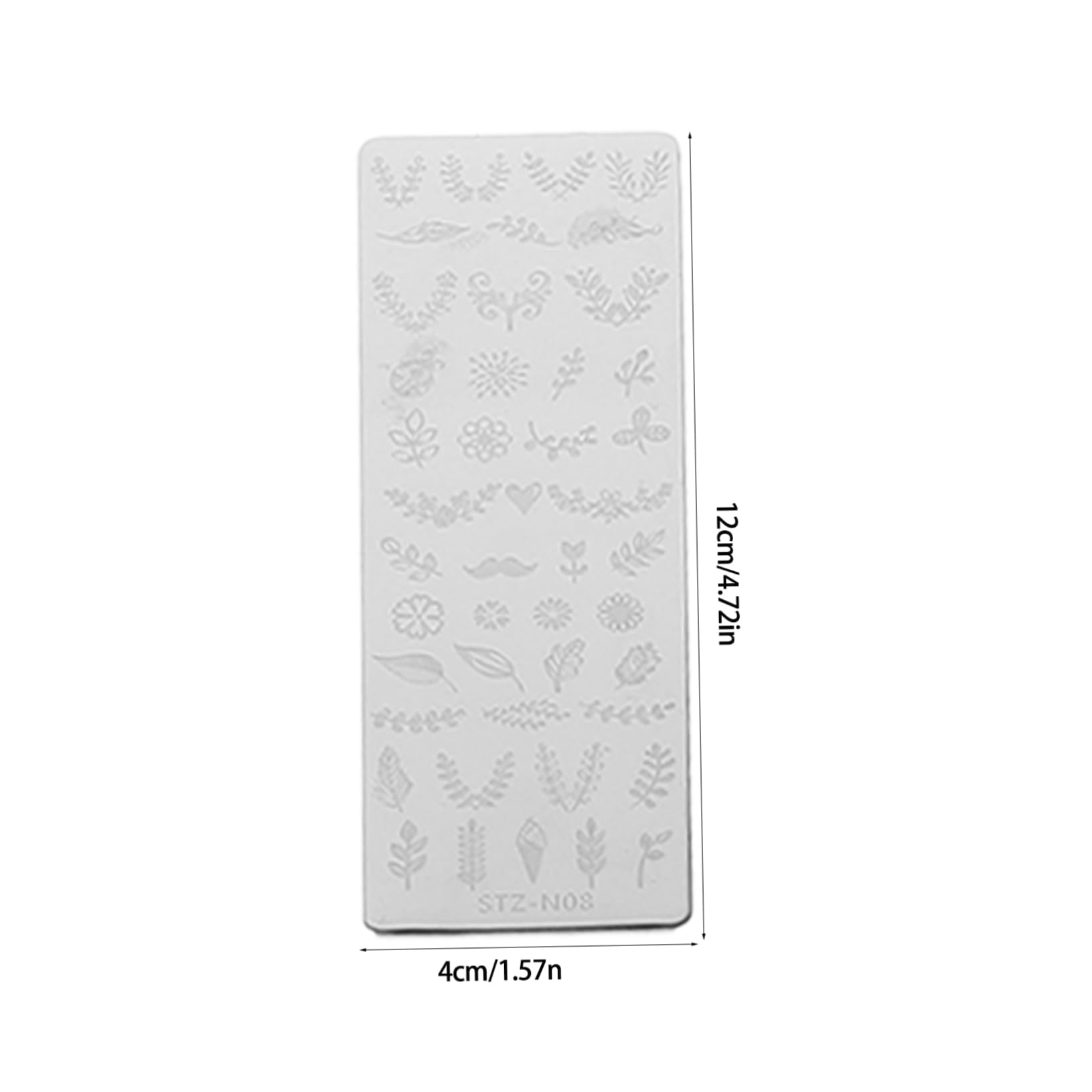 Beaupretty Christmas Nail Art Stamping Kit - 1 Set Stainless Steel Nail Stamper, Manicure Tools for Kids & Adults, Holiday Nail Design Supplies | Perfect for DIY Nail Art, Christmas Parties & Gift Giving