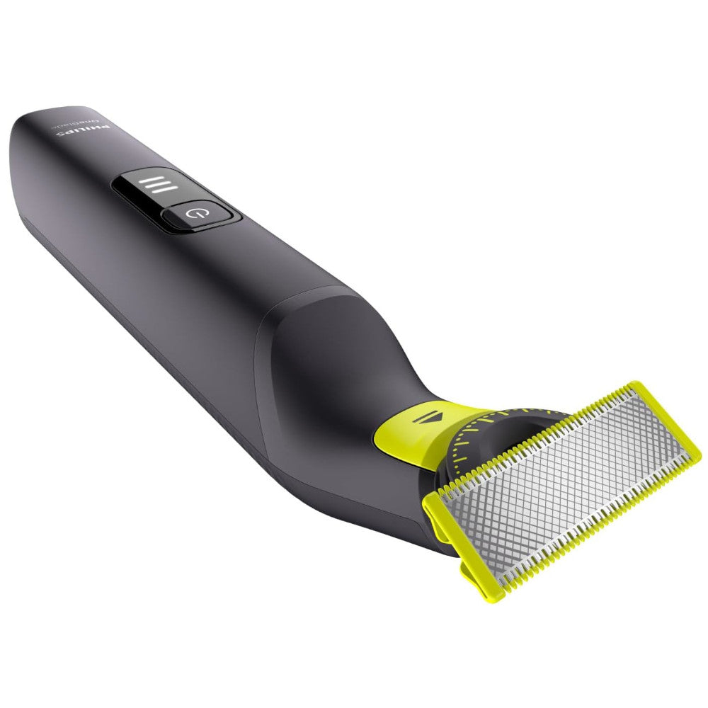 PHILIPS QP6541/16 OneBlade 360 Pro Electric Razor - Wet & Dry Trimmer for Beard, Mustache & Body Hair with 12 Adjustable Lengths - Perfect for Travel, Gym & Daily Grooming