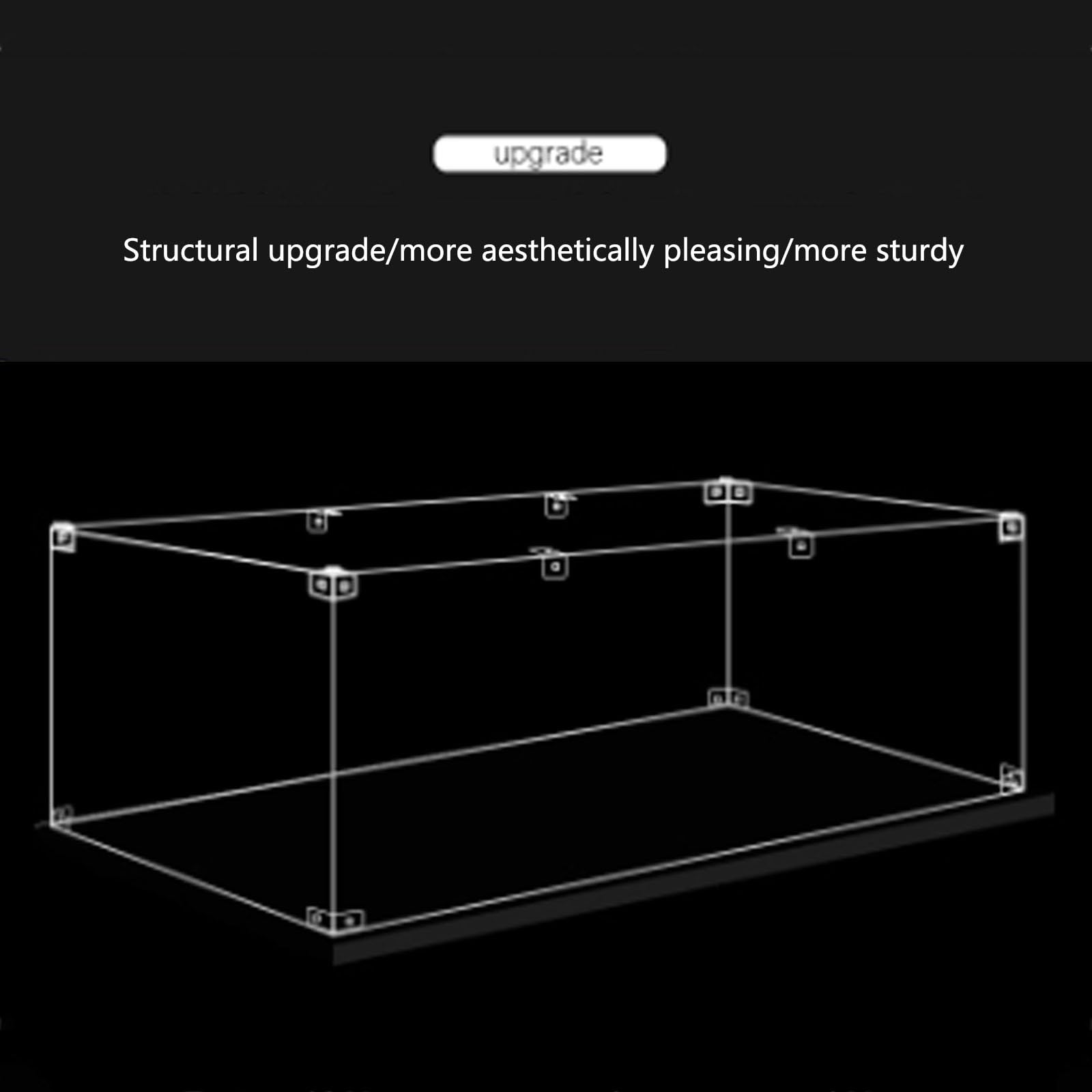 Acrylic Display Case Compatible with Lego 76430 Owl Shed Model - Dustproof Protection, Transparent Gift Showcase (Case Only) - Perfect for Lego Collectors & Home Decor
