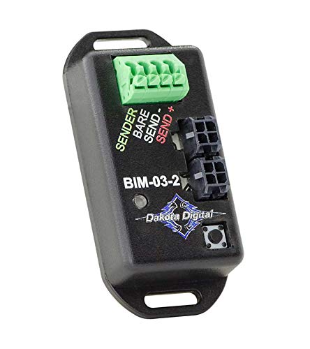 Dakota Digital BIM-03-2 Pressure Expansion Module for VFD3 & VHX Gauge Systems - Compatible with Performance Vehicles & Custom Car Builds | Perfect for Racing, Off-Roading & Automotive Upgrades