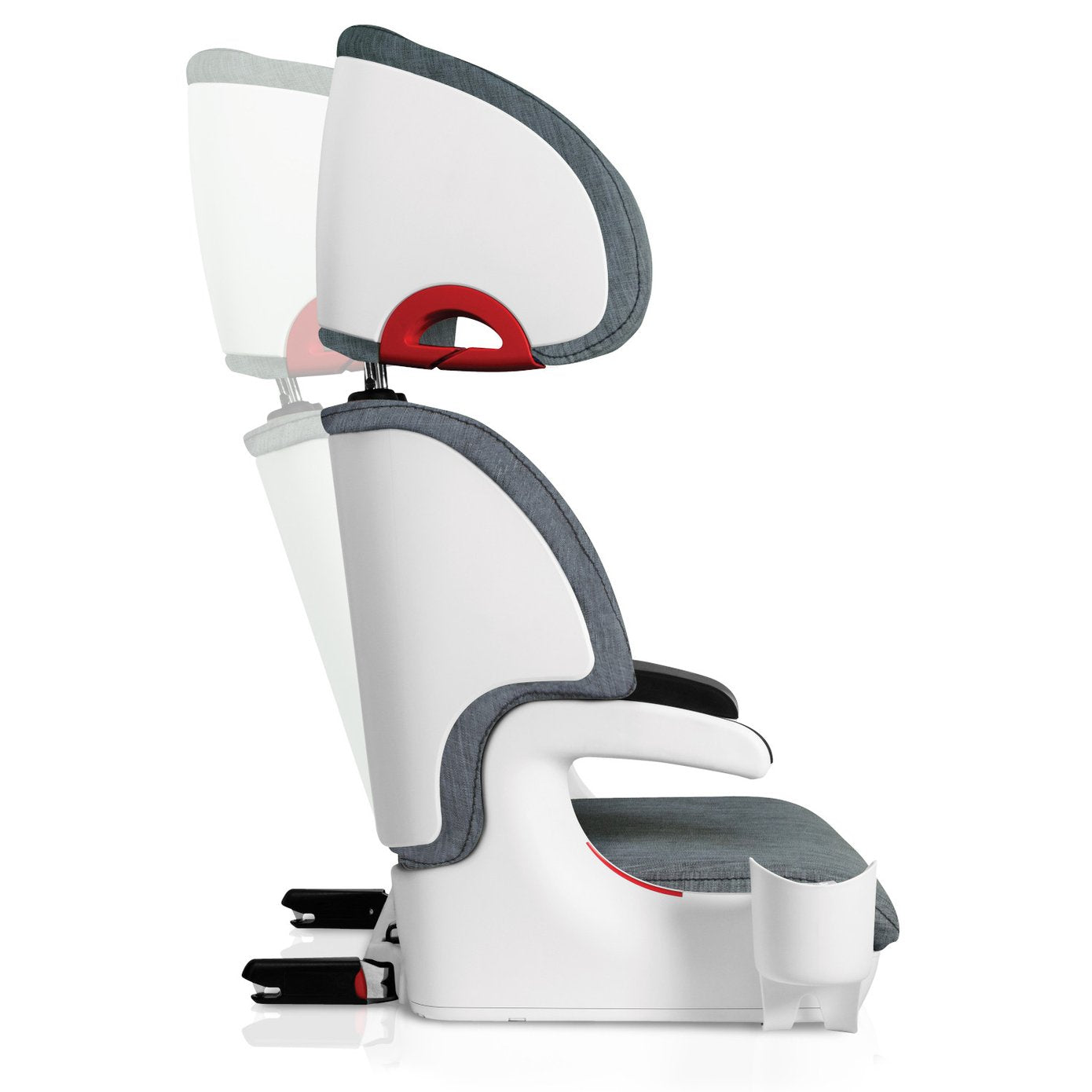 Clek Oobr Full Back Booster Car Seat for Kids - High Back Booster with Safety Features for Ages 4-12 - Perfect for School, Travel & Family Road Trips