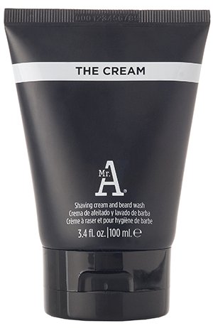 ICON Mr. A The Cream - 3.4 oz Shaving Cream & Beard Wash for Men | All-in-One Grooming Solution for Smooth Shave & Soft Beard Care | Perfect for Daily Use & Travel