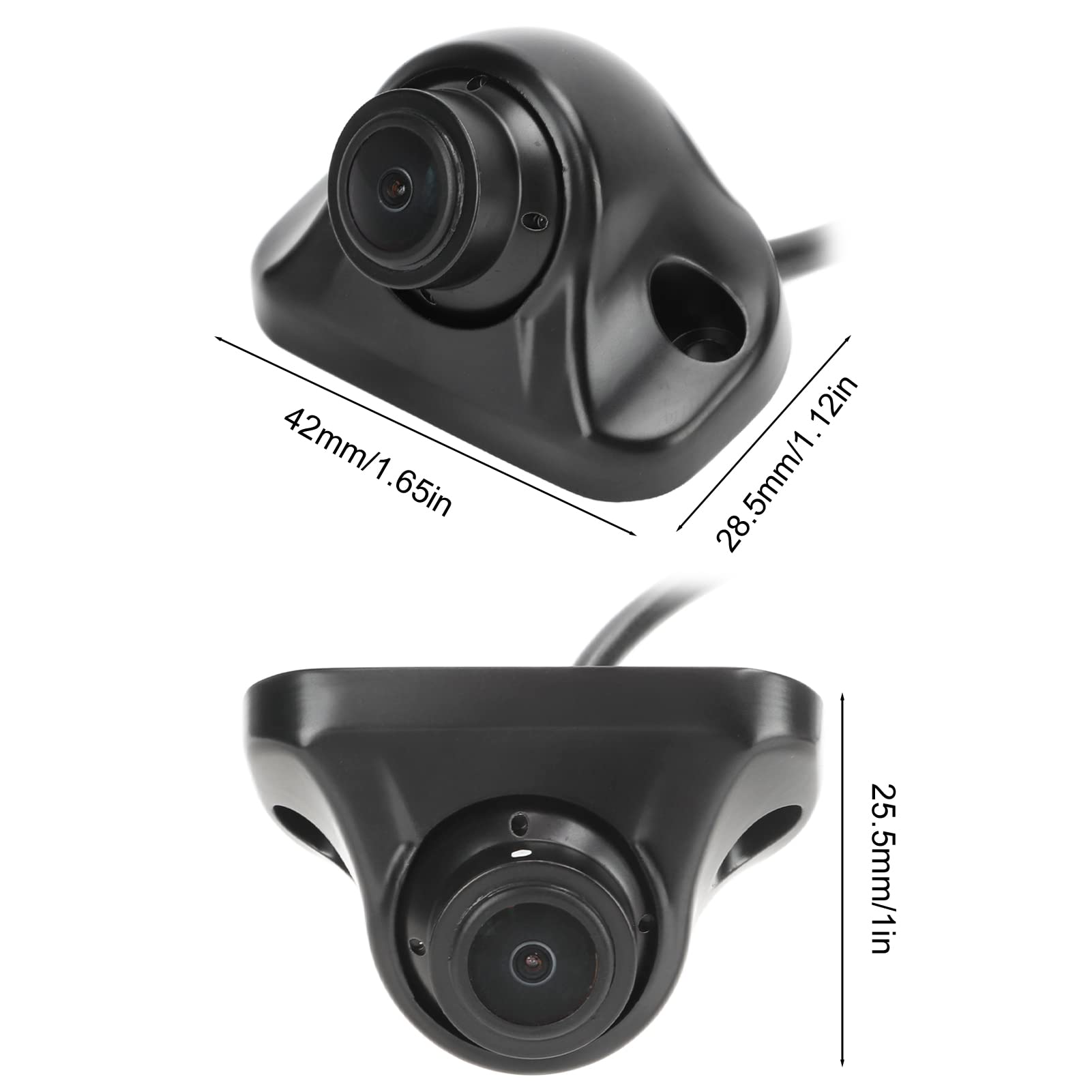 Waterproof 170° Wide Angle Backup Camera for Cars - Night Vision Rear View Parking Assist with Universal Fit | Perfect for Safe Parking, Reversing & Night Driving