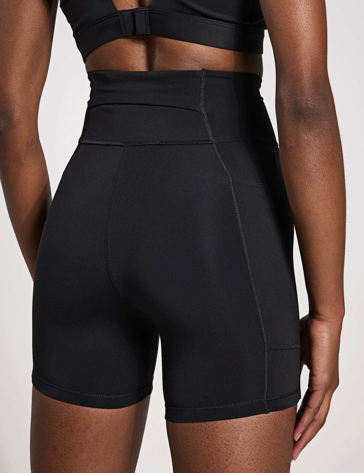 Own the Run 5-Inch Short Leggings for Women - Black | High-Waisted Workout Leggings for Running, Yoga & Gym