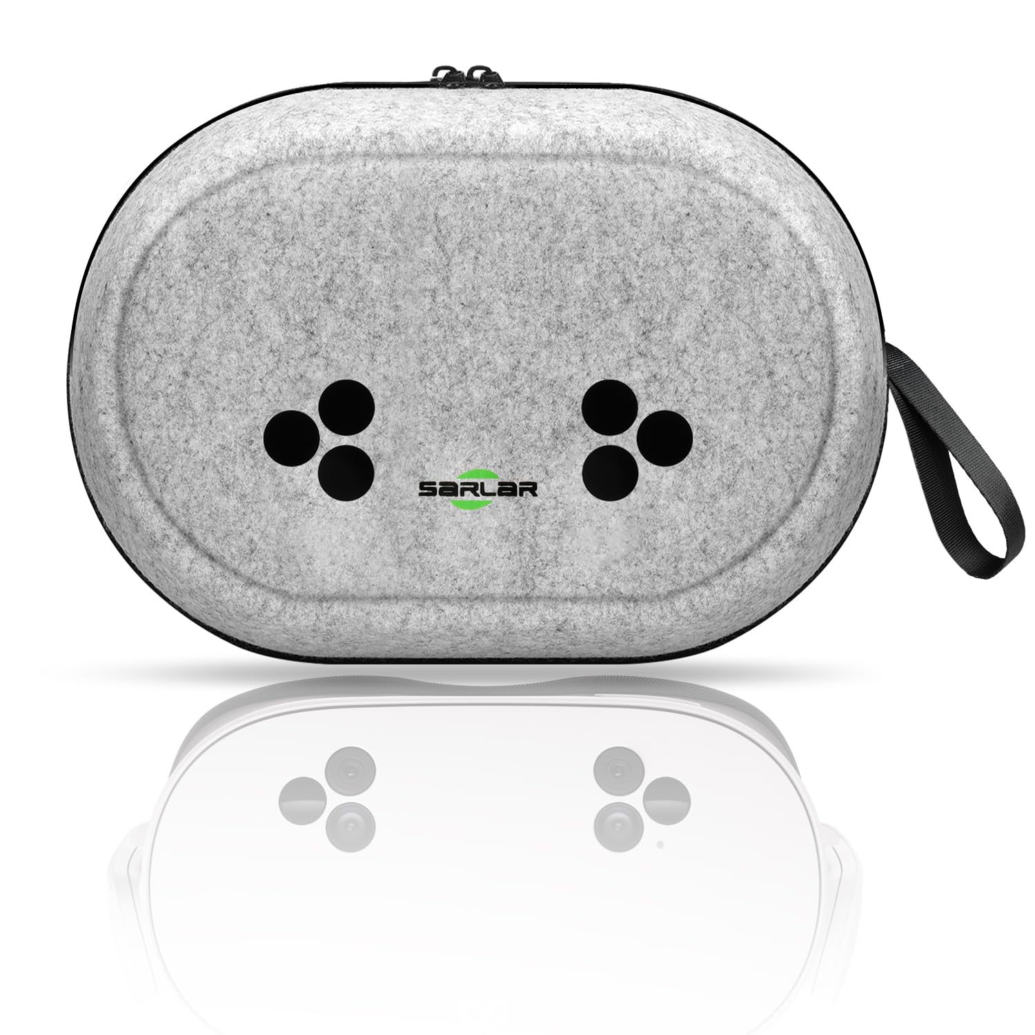 Meta Quest 3S/3/2 Carrying Case - Durable Hard Shell VR Headset Storage with Odor-Free Material | Fits Controllers & Accessories | Perfect for Travel, Home Storage & VR Gaming Protection