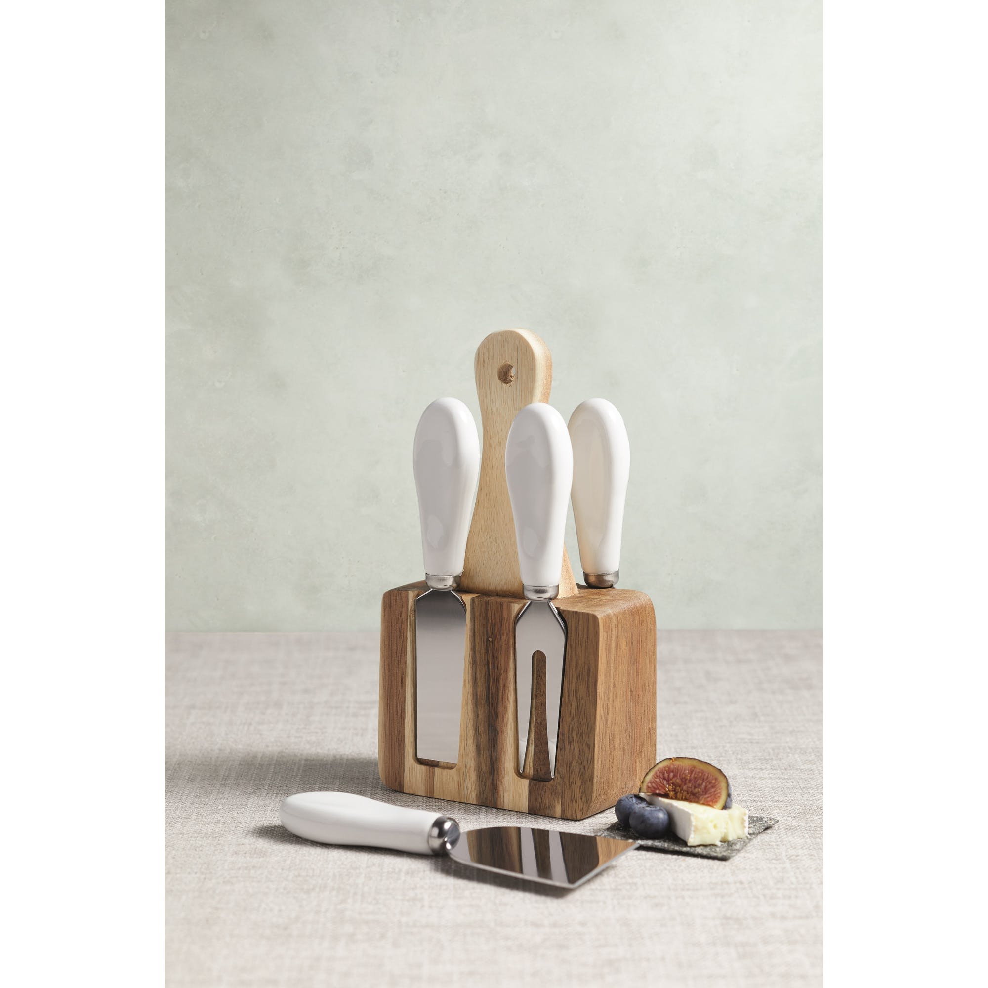 Premium Artesa Appetizer Cheese Knife Set - 3-Piece Stainless Steel Cheese Serving Cutlery for Charcuterie Boards, Wine Parties & Gourmet Entertaining