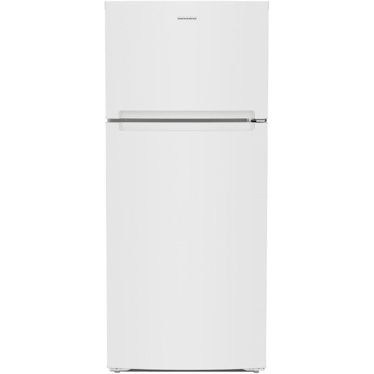 Amana 28 Inch 16.4 Cu. Ft. Freestanding Top Freezer Refrigerator ARTX3028PW - Perfect for Kitchens, Apartments & Small Spaces