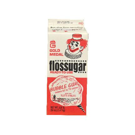 Flossugar Premium Cotton Candy Sugar - 3.5 lb Bulk Bag for Concessions, Events & DIY Sweet Treats - Perfect for Cotton Candy Machines, Baking & Party Decorations