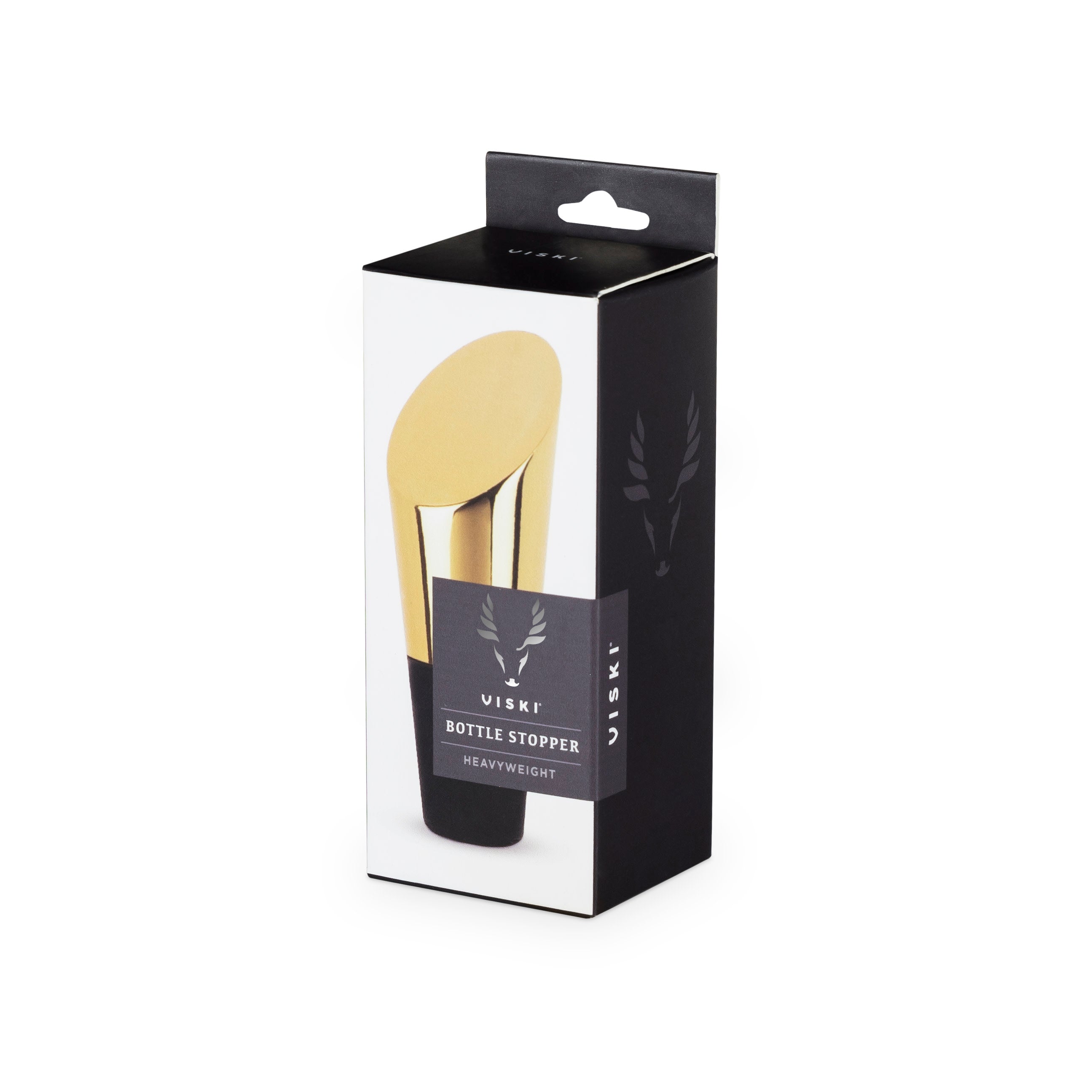 Premium Belmont Heavyweight Wine Bottle Stopper - Airtight Seal for Champagne, Wine & Liquor Bottles - Ideal for Home Bars, Restaurants & Gifting