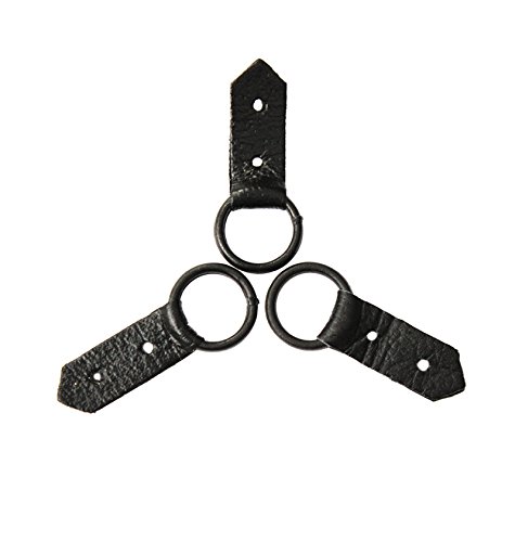 Premium Black Fur Hooks and Eyes - 3-Pack for Coats & Jackets | European Style Fasteners for Winter Outerwear & Fashion Accessories