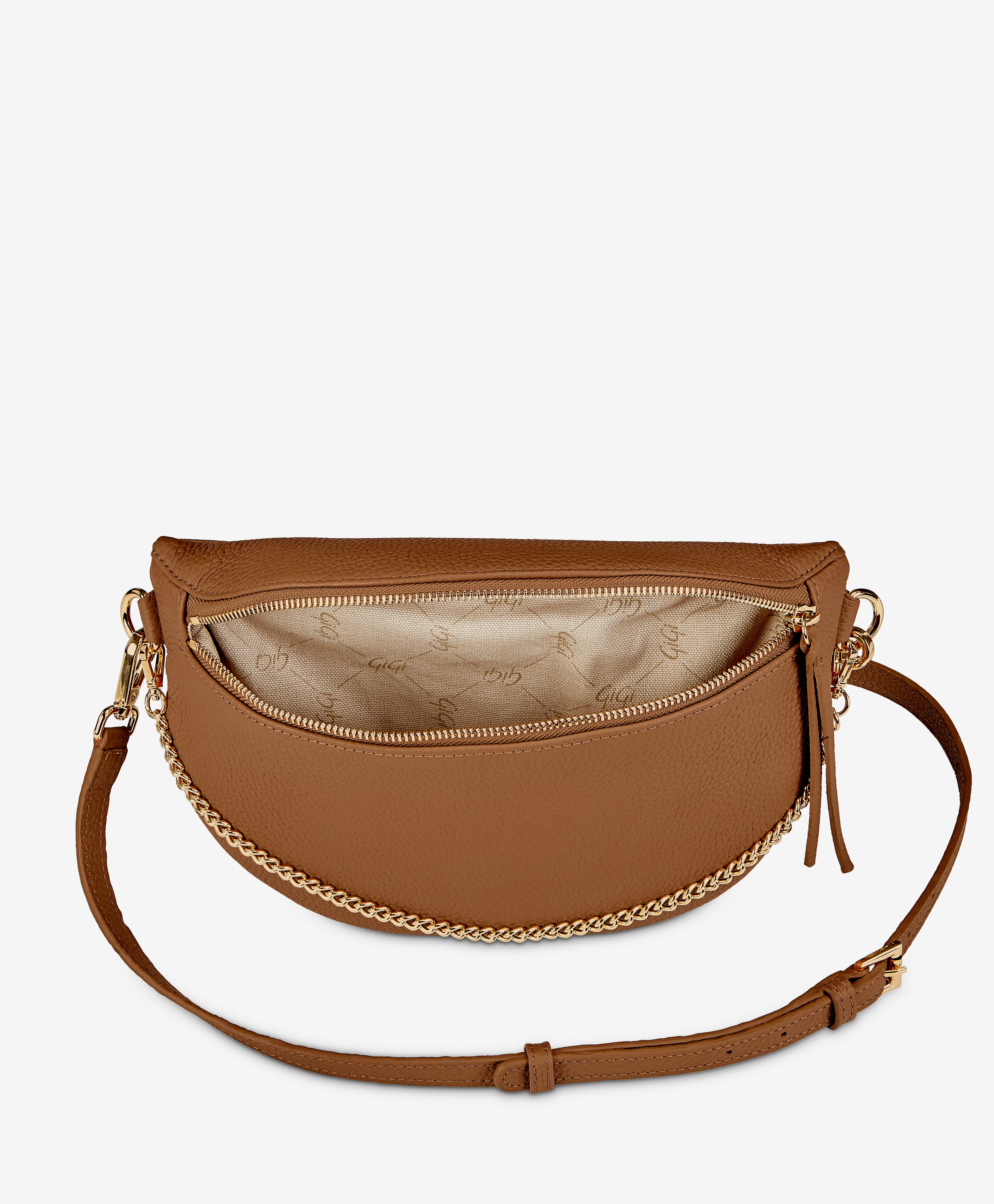 Premium Tan Pebble Grain Leather Beck Sling Bag - Stylish Crossbody Shoulder Bag for Men & Women - Perfect for Travel, Work & Everyday Use