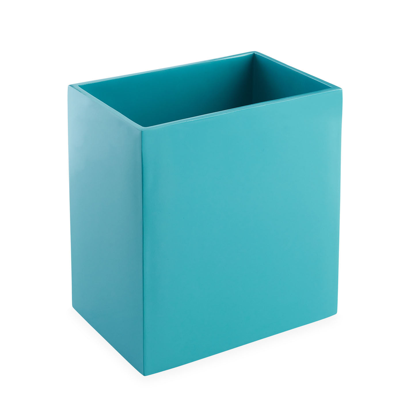 Elegant Lacquer Wastebasket - Stylish Trash Can for Home & Office - Perfect for Bedroom, Bathroom, Living Room & Office Decor