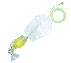 BAG II Resuscitator for Children with Mask #3 - Emergency Medical Device for Pediatric CPR and First Aid