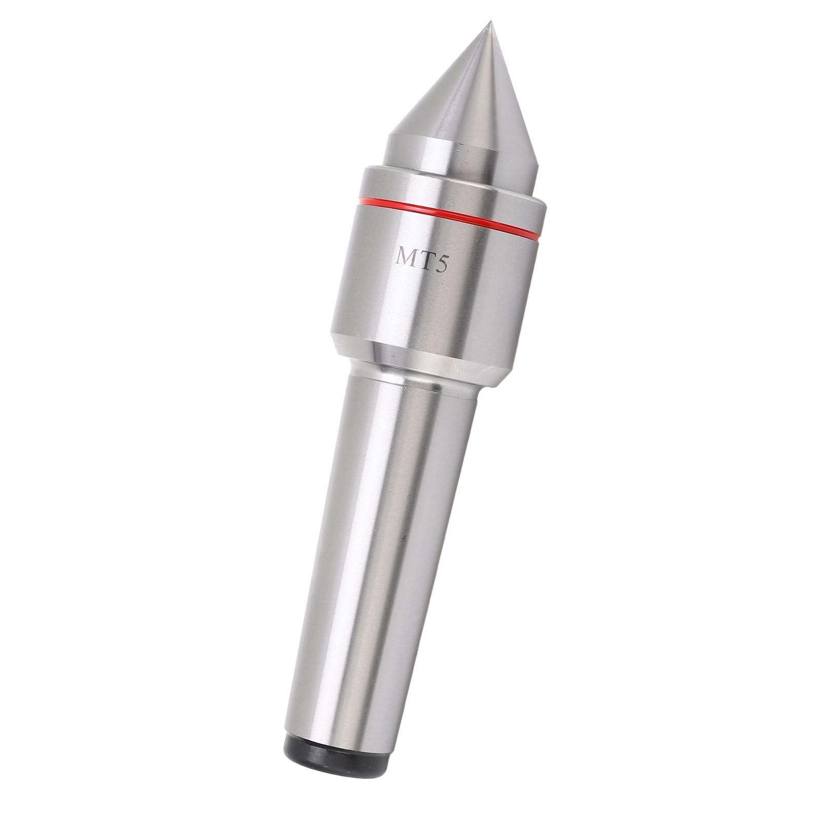 Heavy Duty High Carbon Steel Tapered Knuckle Center for Metal Lathes | MT5 Live Center with Rotation | Perfect for Turning, Milling & Woodworking Projects