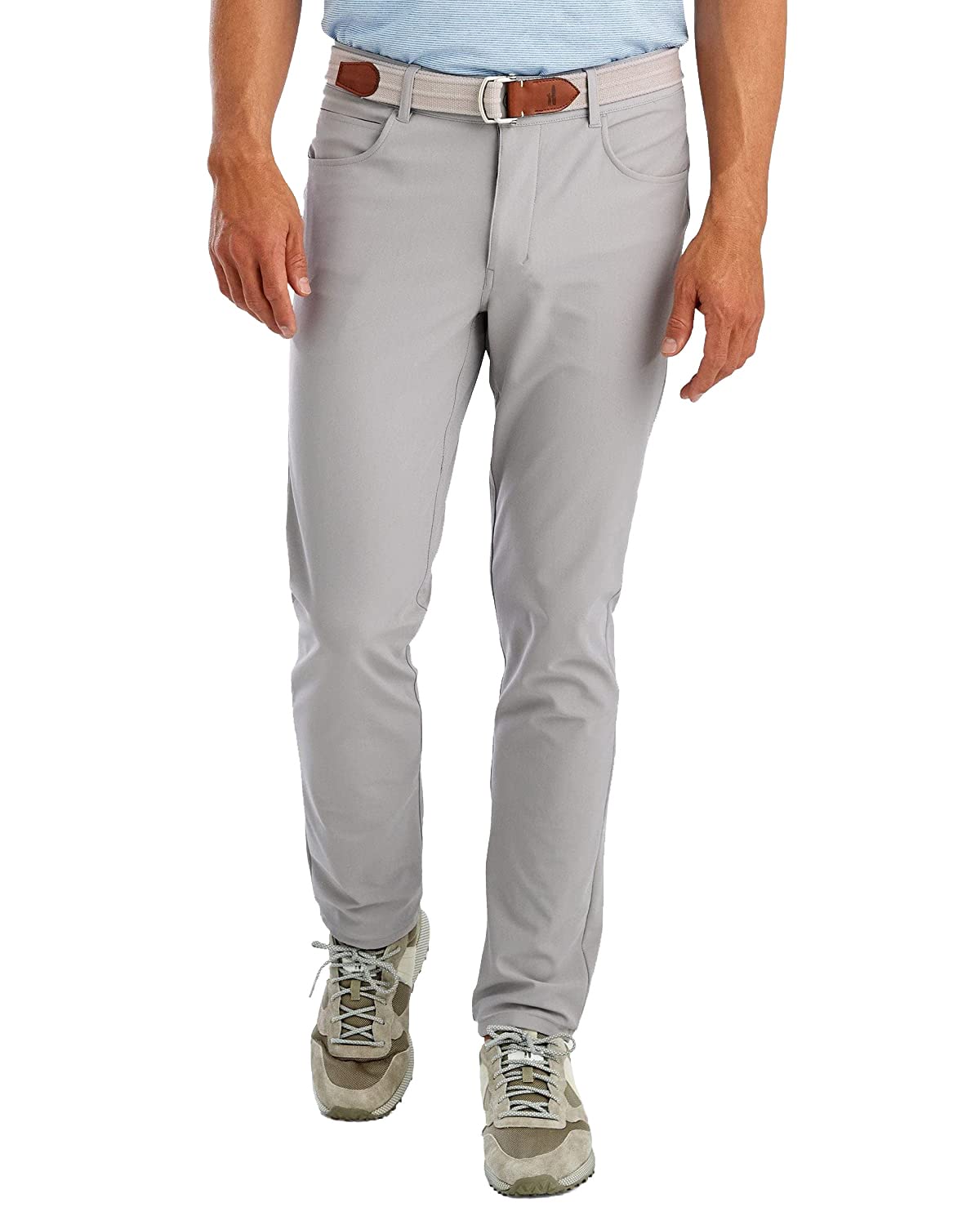 Johnnie-O Men's Cross Country Performance Pants - Lightweight, Moisture-Wicking & Stretchable for Running, Hiking & Outdoor Activities