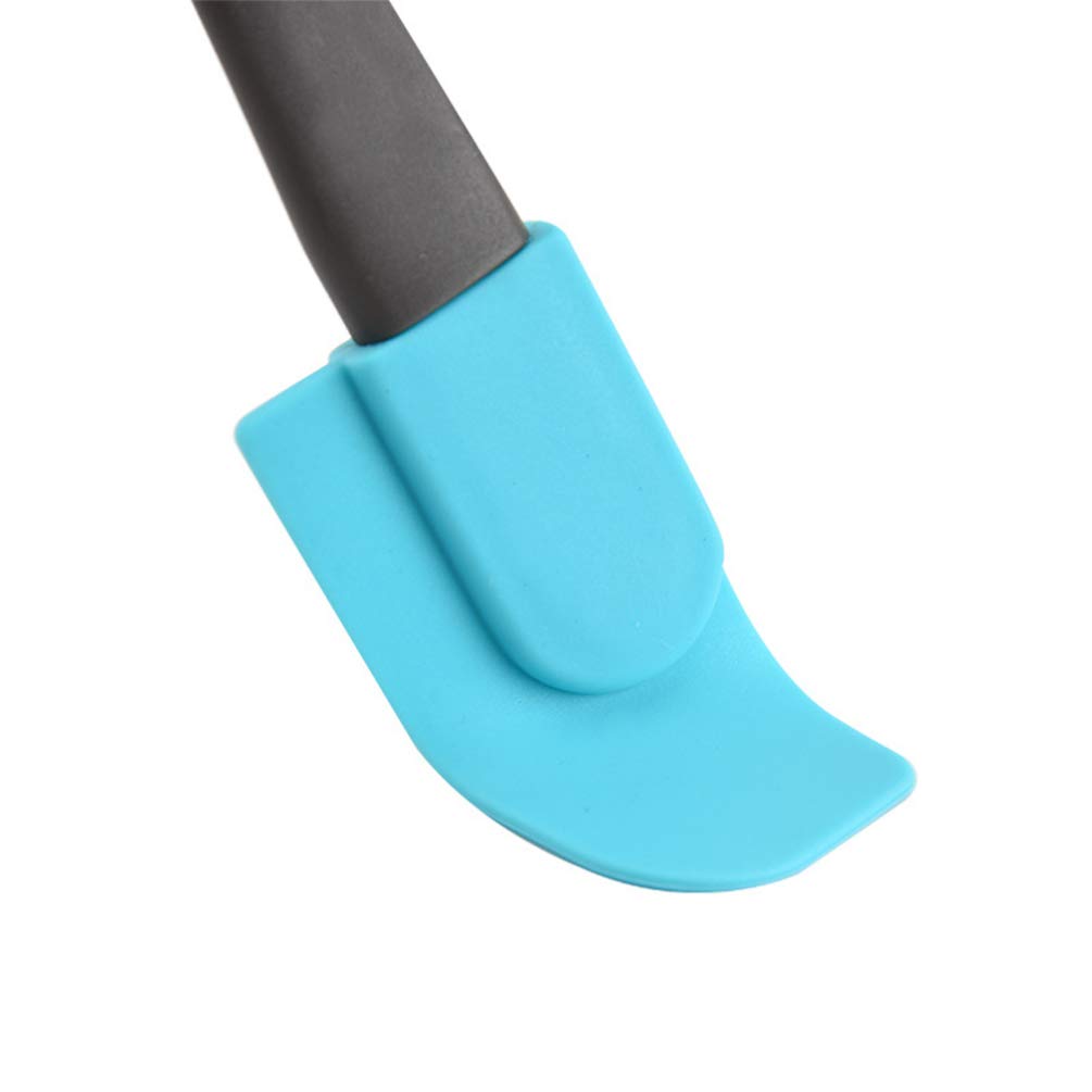 Hemoton 4-Piece Silicone Spatula Set - Bread Jam Spreader, Frosting Knife, Butter Scraper, Cheese & Peanut Butter Spatula - Non-Stick Baking & Cooking Tools for Cake Decorating, Jelly Spreading, Kitchen Essentials