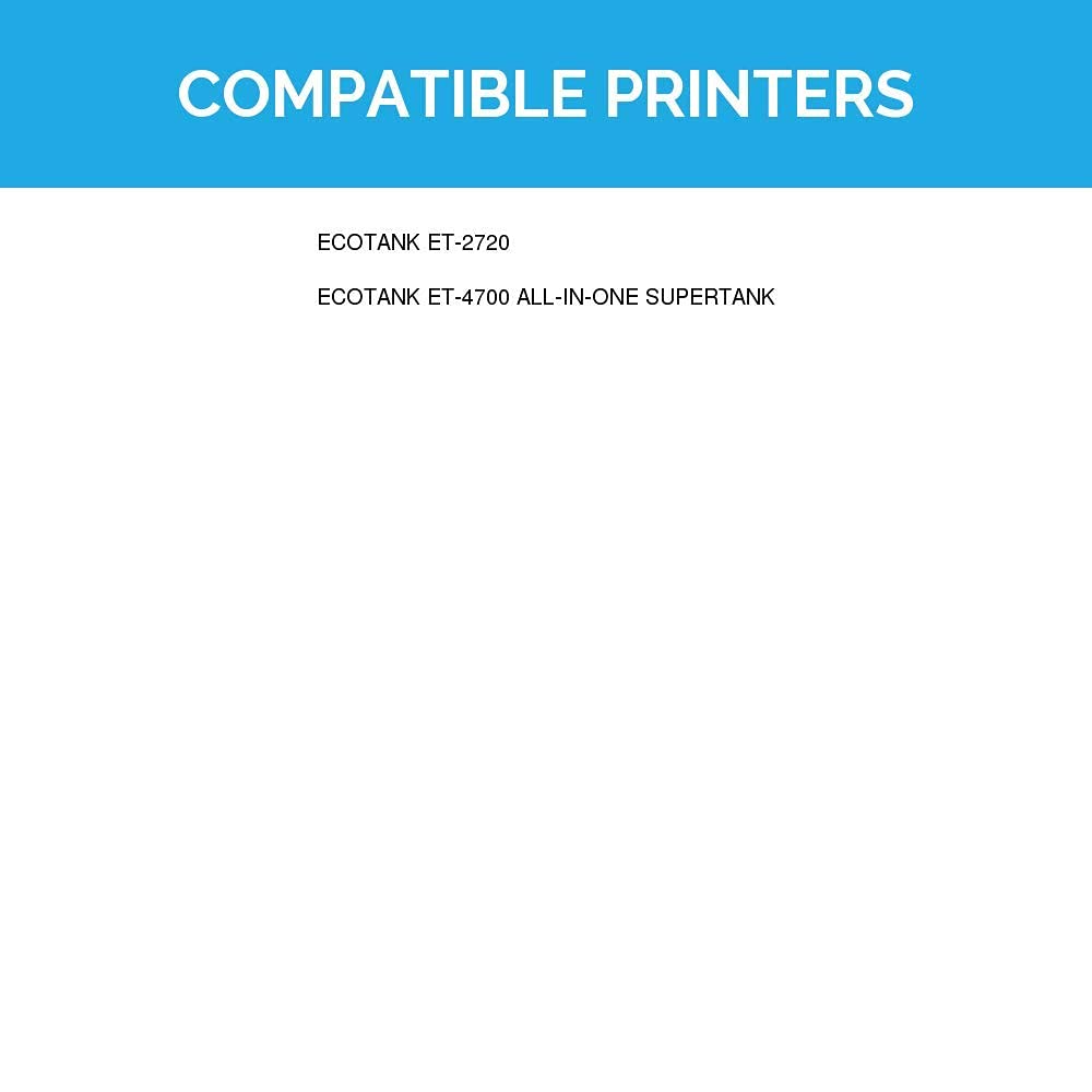 LD Products Compatible Ink Bottle Replacement for Epson 522 (3-Pack, Cyan, Magenta, Yellow) - High-Quality Printer Ink for Epson ET-2720 - Perfect for Home Office Printing, Documents & Photos