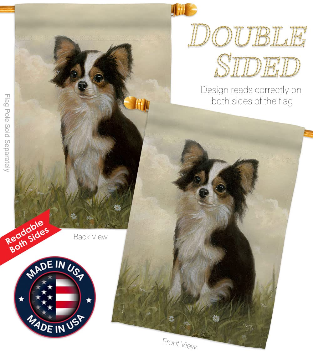 Chihuahua Nature Pets House Flag Set 28