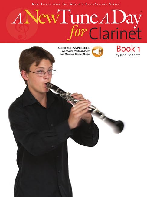 Best Clarinet Book for Beginners - A New Tune a Day Book 1 with Online Audio | Learn Clarinet Fast with Daily Lessons & Practice Tracks | Perfect for Music Students & Self-Learners