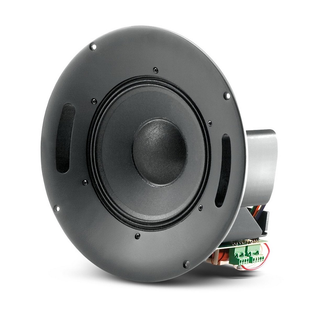 JBL Professional Control 328CT 8-Inch Coaxial Ceiling Speaker with HF Compression Driver & Transformer Taps - White - Perfect for Home Theater, Background Music & Commercial Audio Systems