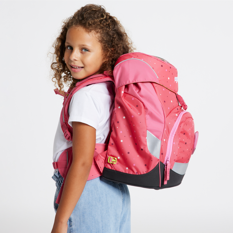 Ergobag Prime School Backpack for Kids - Lightweight & Ergonomic Design with Horse DreamBear Print - Perfect for School, Travel & Daily Use