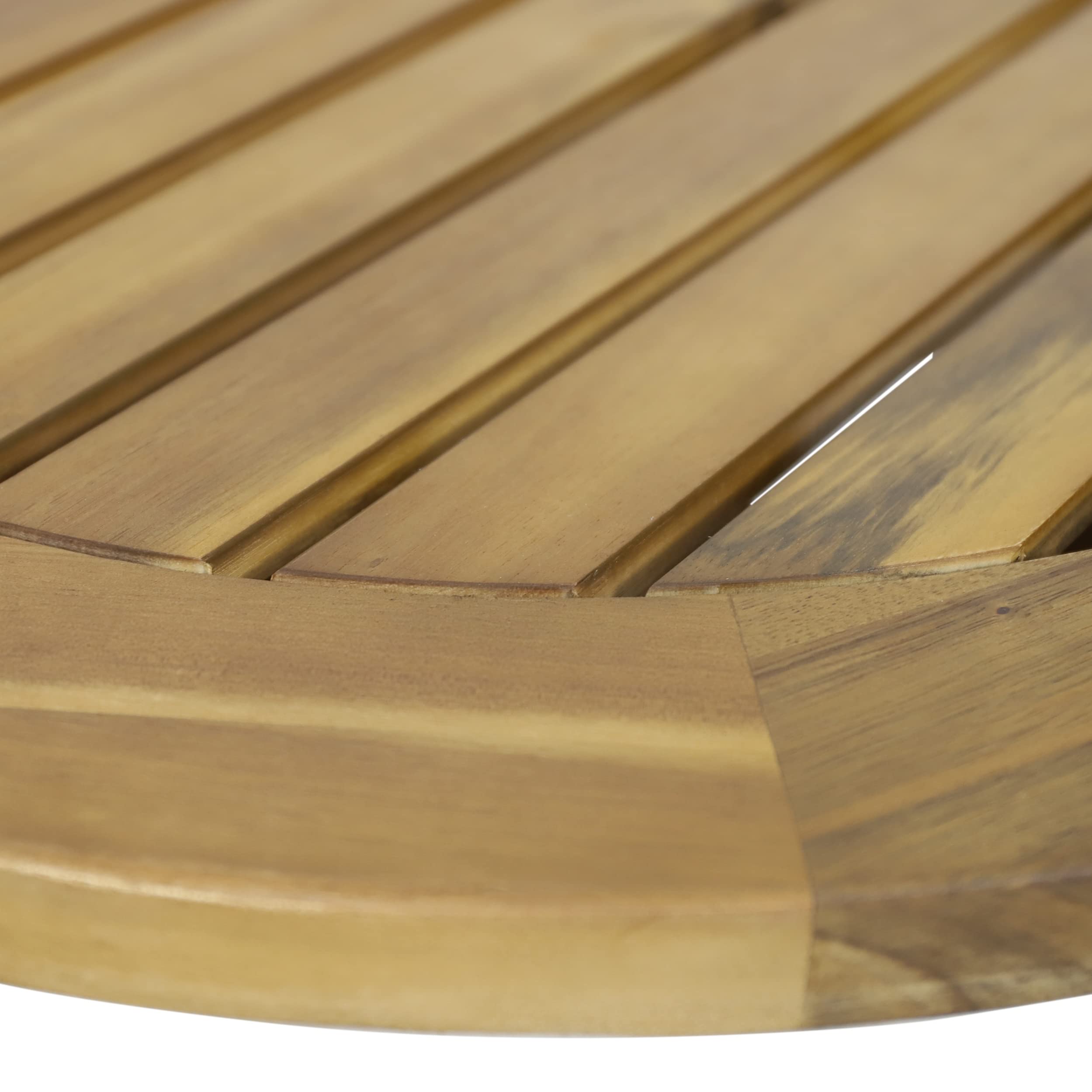 Christopher Knight Home 318121 Teak Wood Coffee Table - Modern Living Room Furniture for Small Spaces, Home Decor, and Entertainment Areas