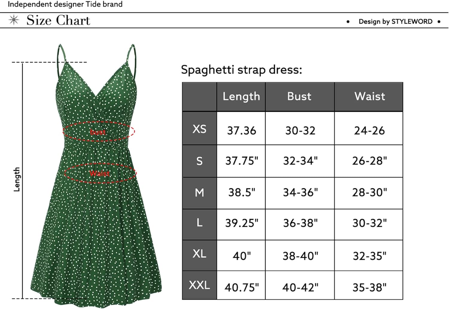 Elegant V-Neck Spaghetti Strap Casual Dress with Pockets - Perfect for Summer Outings, Beach Vacations & Date Nights