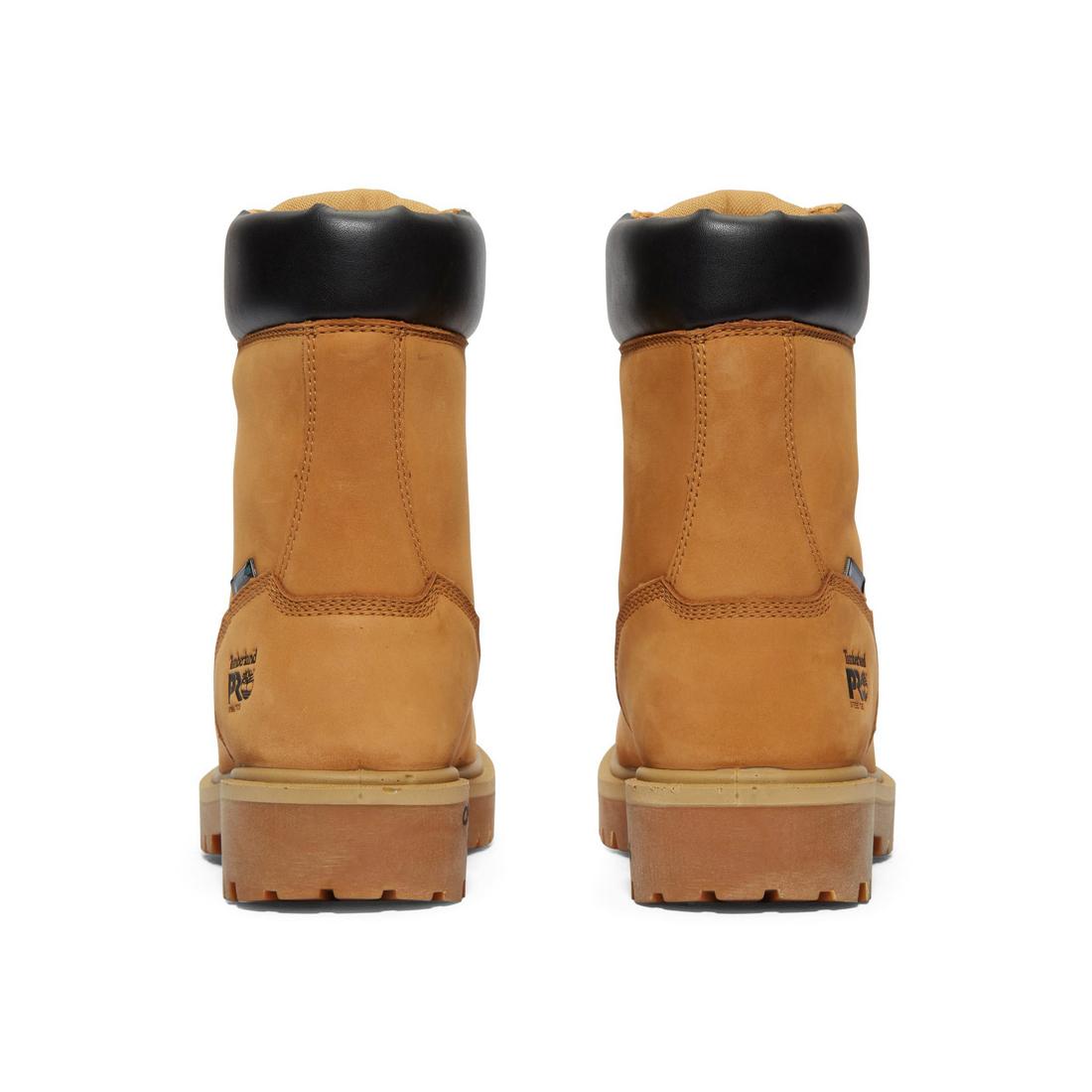 8 Inch Steel Toe Waterproof Work Boots for Men - Direct Attach Safety Shoes - Heavy Duty Construction, Oil & Slip Resistant - Ideal for Construction, Warehouse and Outdoor Work