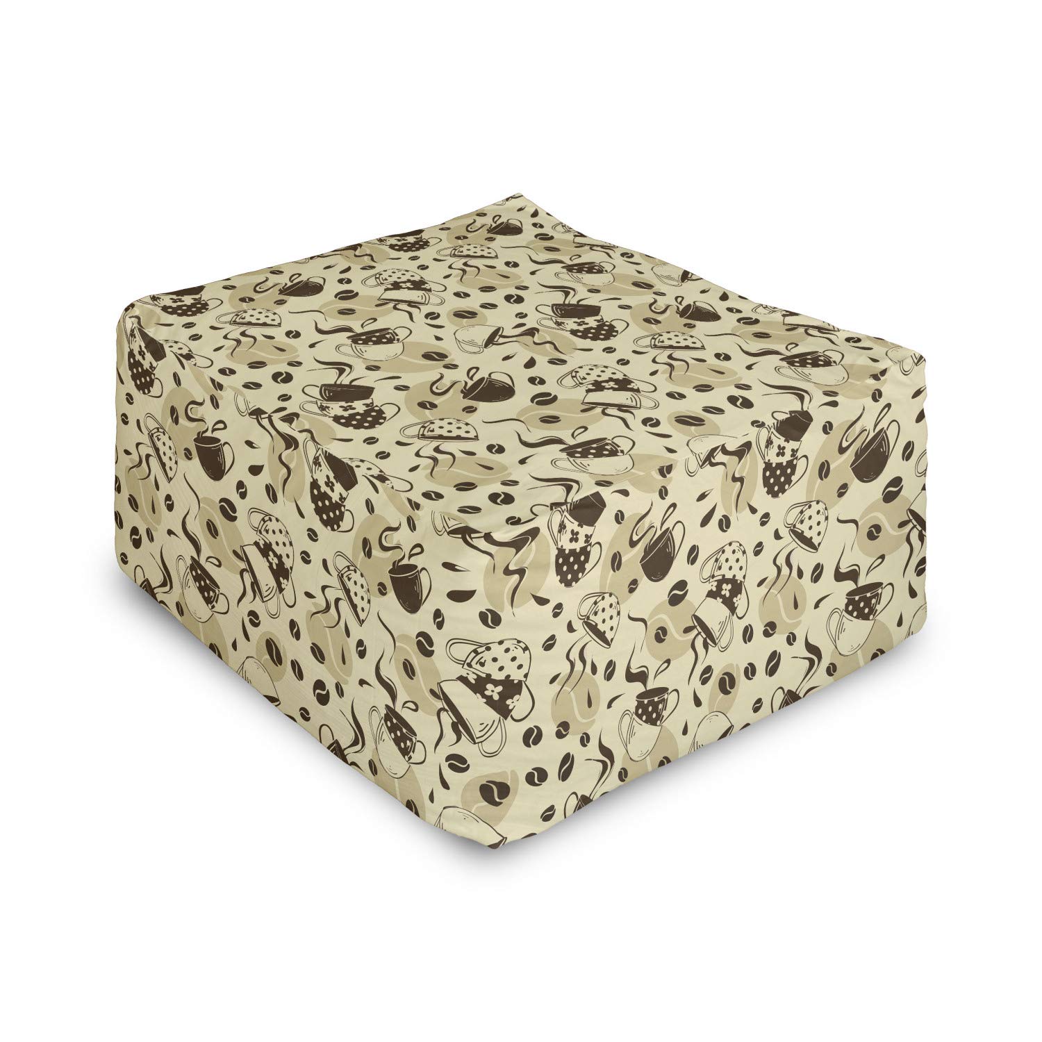 Ambesonne Modern Rectangle Pouf Ottoman - 25