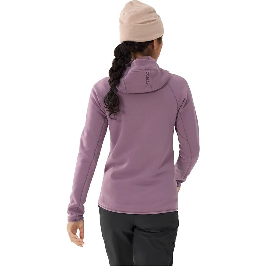 Arc'teryx Women's Kyanite Hoody - Lightweight Fleece Jacket for Hiking, Camping & Outdoor Adventures - Water-Resistant & Breathable Midlayer for Cold Weather