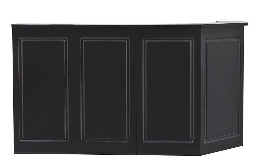 Valencia LED Reception Desk with Modern Design - Durable & Stylish Front Office Furniture for Hotels, Corporate Offices, and Lobby Areas