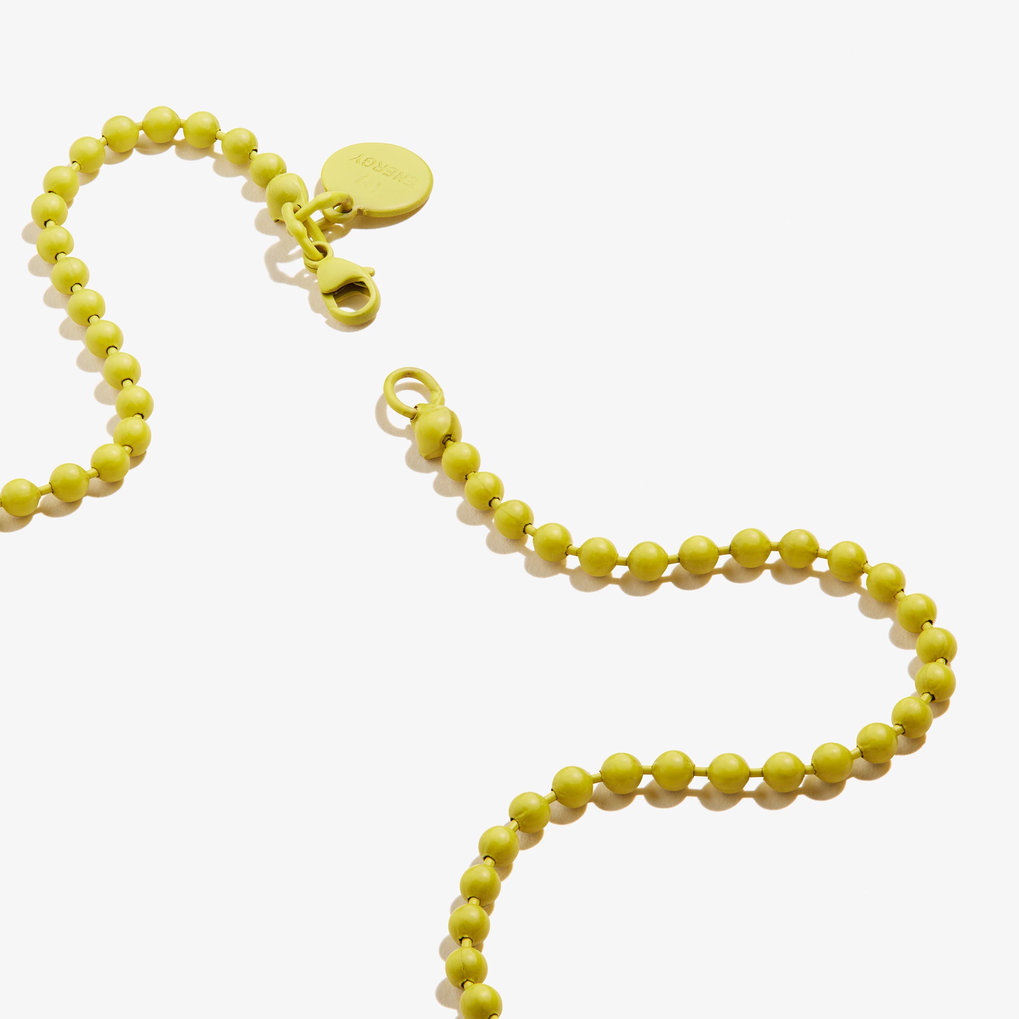 Stylish Yellow Ball Chain Necklace for Women - Trendy Layering Jewelry for Everyday Wear & Special Occasions