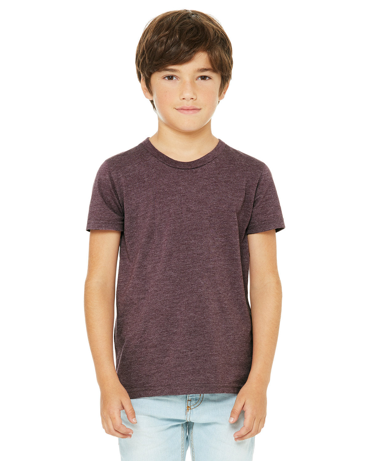 Bella + Canvas 3001YCV Youth CVC Jersey T-Shirt | Soft Cotton Blend Tee for Kids | Perfect for School, Sports & Everyday Wear