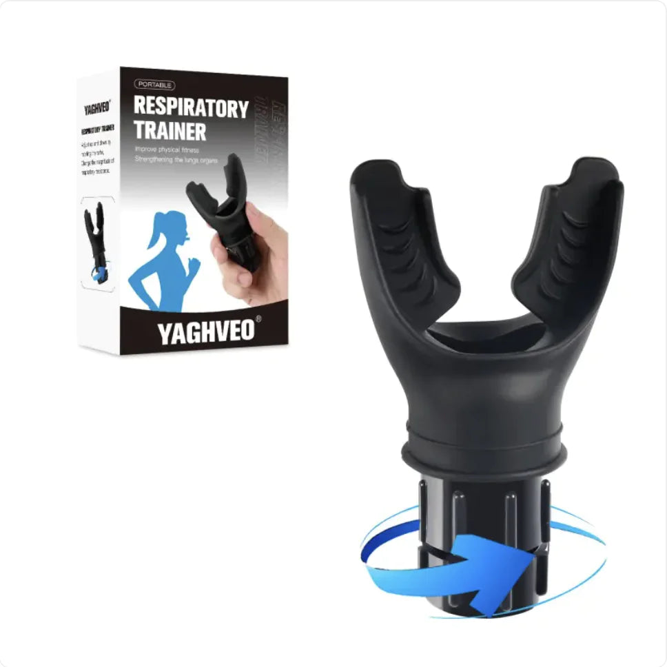 Adjustable Portable Breath Trainer - Improve Lung Capacity & Muscle Strength for Fitness, Singing & Sports Training | Lightweight & Travel-Friendly for Home, Gym & Outdoor Use