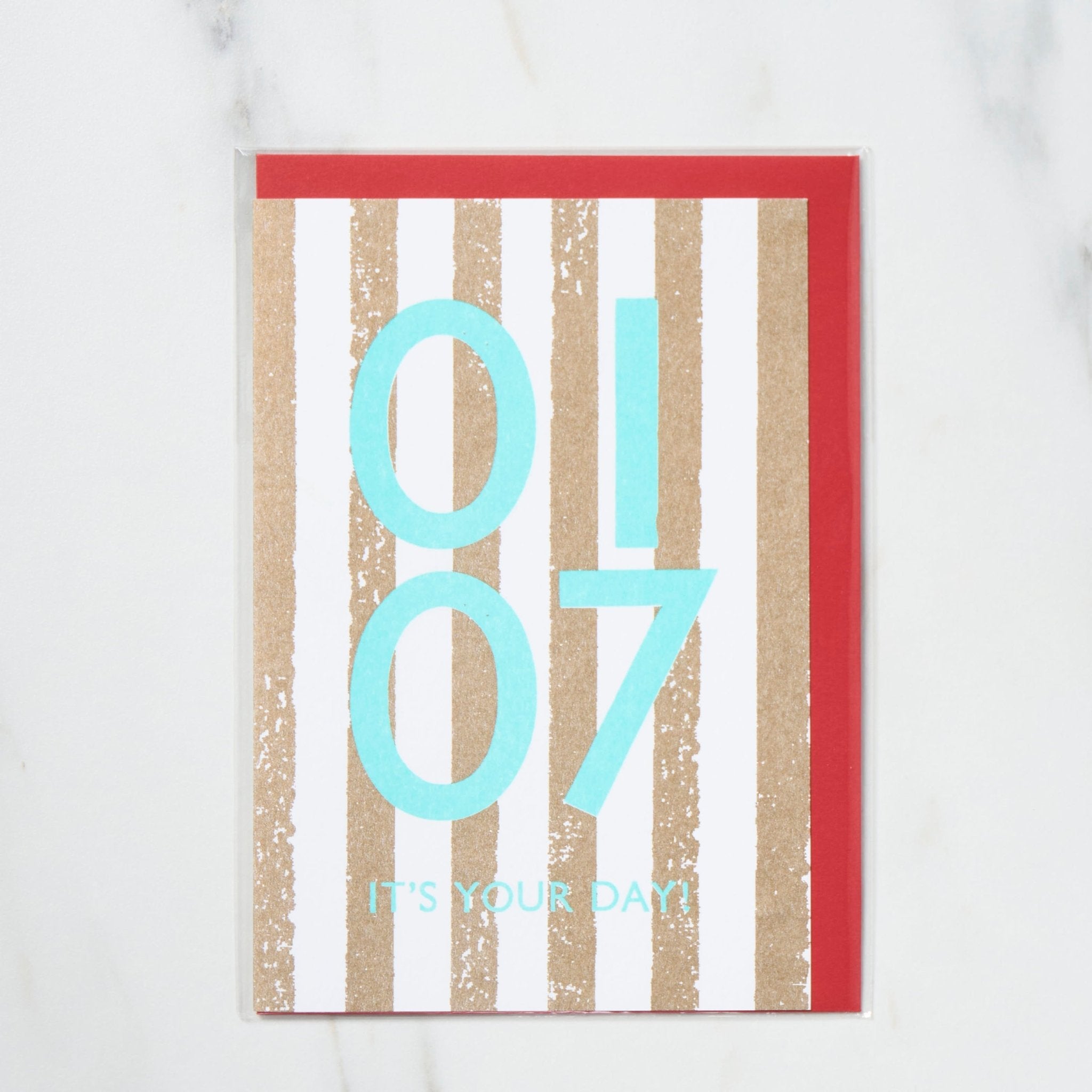 365 Find Your Day Card - January Edition | Premium Letterpress Letters for Memorable Dates & Events | Perfect for Anniversaries, Birthdays & Special Occasions