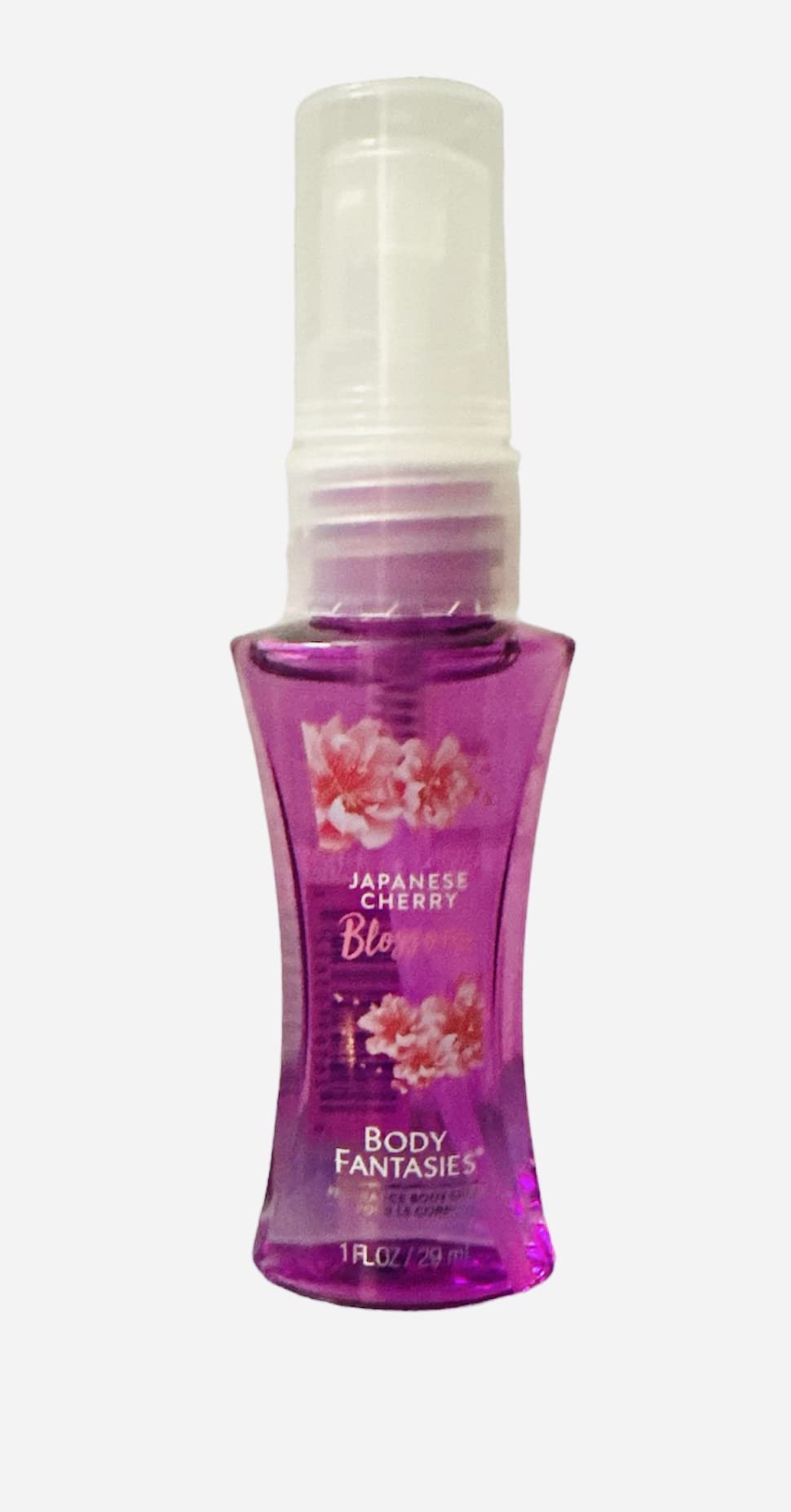 Body Fantasies Signature Japanese Cherry Blossom Perfume Body Spray 1 oz - Light Floral Fragrance for Women, Daily Use & Special Occasions