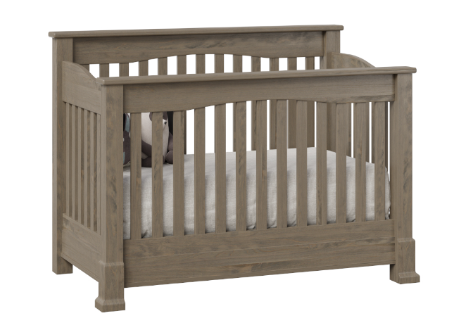 Mackenzie Baby Crib - Convertible Wooden Crib for Nursery, Toddler Bed & Daybed - Safe & Stylish White Crib for Newborns & Infants | Perfect for Modern Nursery, Bedroom & Daycare